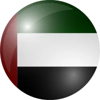 Bandera de EAU (Emirados Árabes Unidos)